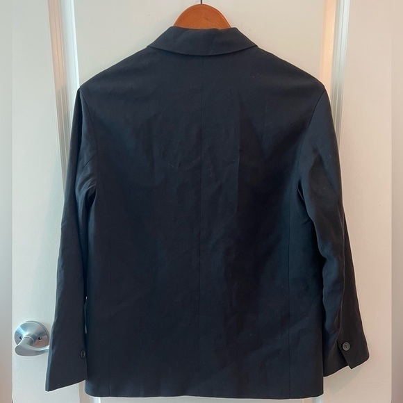 Everlane Black One Button Blazer Size 2 - Picture 8 of 16